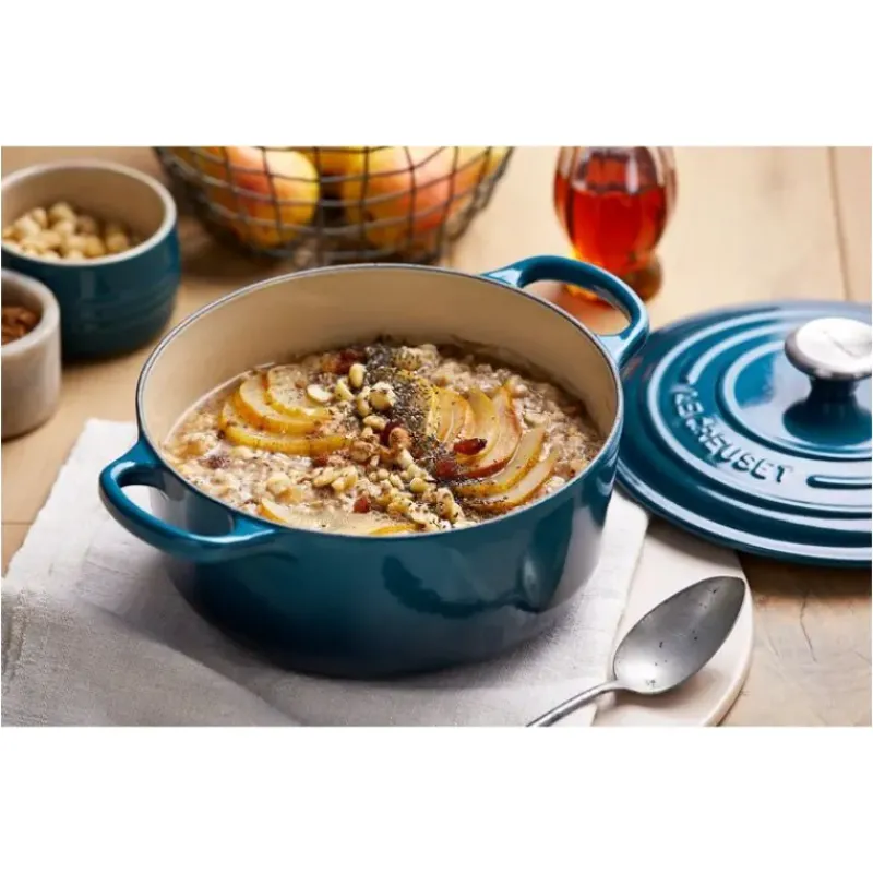 Cocotte En Fonte*LE CREUSET Cocotte en Fonte Ronde 20 cm Deep Teal Signature