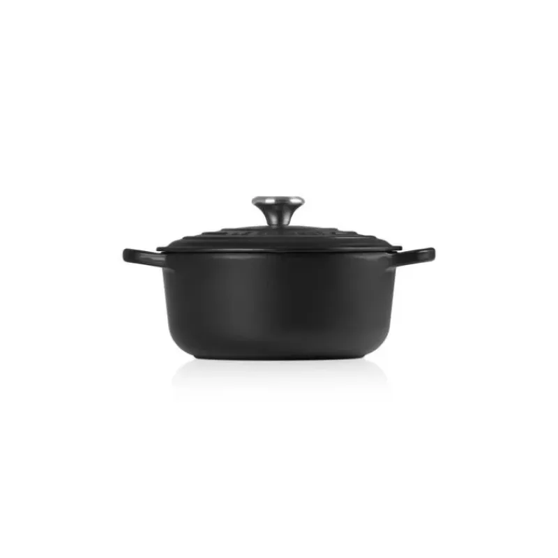 Cocotte En Fonte*LE CREUSET Cocotte en Fonte Ronde 26 cm Noir mat Signature