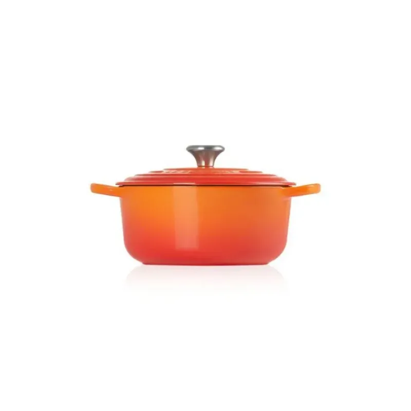 Cocotte En Fonte*LE CREUSET Cocotte en Fonte Ronde 18 cm Volcanique Signature