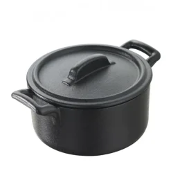 Plat De Cuisson*REVOL Cocotte Ronde Noire 20cl Belle Cuisine