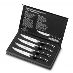 Couverts*SABATIER Coffret 4 Couteaux à Steak 11,5 cm Ysis
