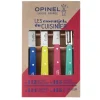 Couteau D'office|Eplucheurs, Dénoyauteur*OPINEL Coffret 3 Couteaux de Cuisine et un Eplucheur Pop 80 Les Essentiels