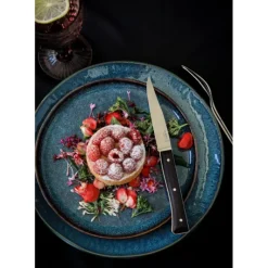 Couverts*OPINEL Coffret 4 Couteaux de Table Frêne Sombre Facette