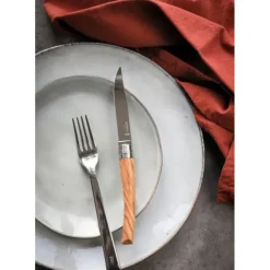 Couverts*OPINEL Coffret 4 Couteaux de Table Olivier Table Chic