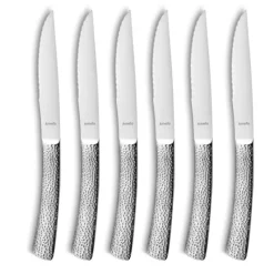 Couverts*AMEFA Coffret 6 Couteaux Steak Bongo 23 cm