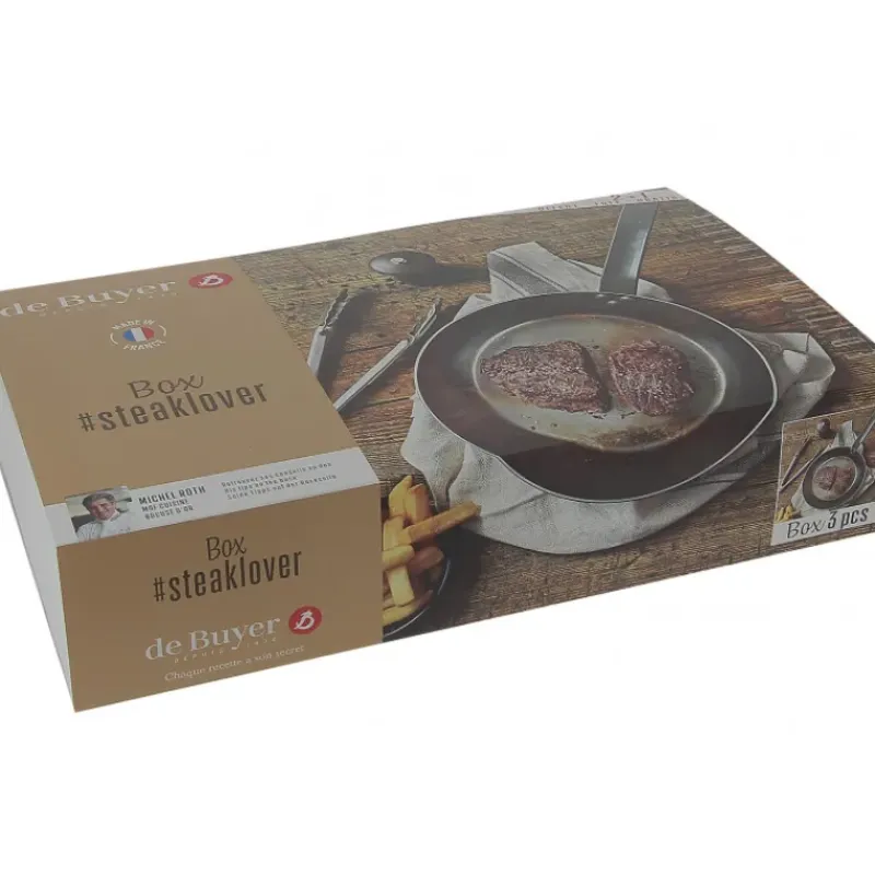 Poêles*DE BUYER Coffret Box Steak Lover