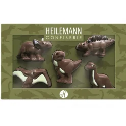 Confiserie*HEILEMANN Coffret Dinosaures en Chocolat 100 g