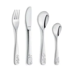 Couverts*AMEFA Coffret Forêt 4 Couverts Enfant