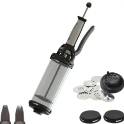 Ustensiles Pâtisserie*DE BUYER Coffret Le Tube Piston à Pâtisserie + Douilles et Kit Sablé