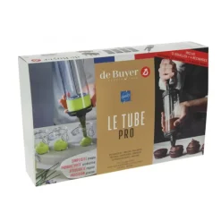 Ustensiles Pâtisserie*DE BUYER Coffret Le Tube Pro Piston à Pâtisserie + Recharges et Douilles