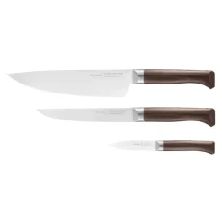 Couteau De Chef|Couteau D'office*OPINEL Coffret Trio de Couteaux de Cuisine Les Forgés 1890