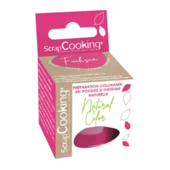 Colorants Alimentaires*SCRAPCOOKING Colorant Alimentaire Naturel en Poudre Rose Fuchsia 10g