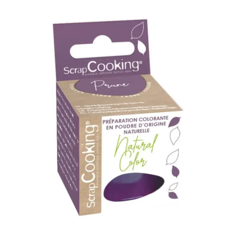 Colorants Alimentaires*SCRAPCOOKING Colorant Alimentaire Naturel en Poudre Violet 10g