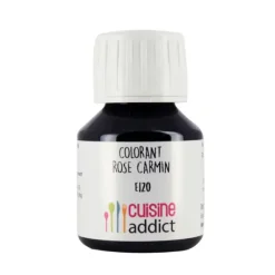 Colorants Alimentaires*CUISINEADDICT Colorant Alimentaire Naturel Rose E120 Liquide 58 ml