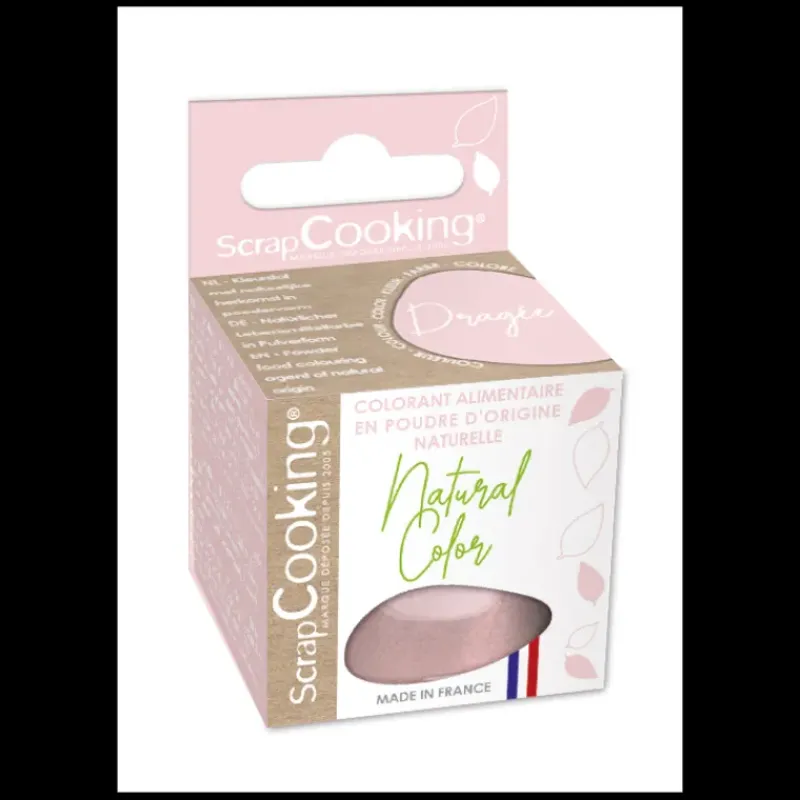 Colorants Alimentaires*SCRAPCOOKING Colorant Alimentaire Naturel Rose Dragée 10 g