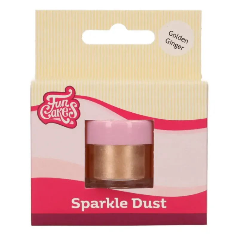 Colorants Alimentaires*FUNCAKES Colorant Alimentaire Or Brun Métallisé 3,5 g