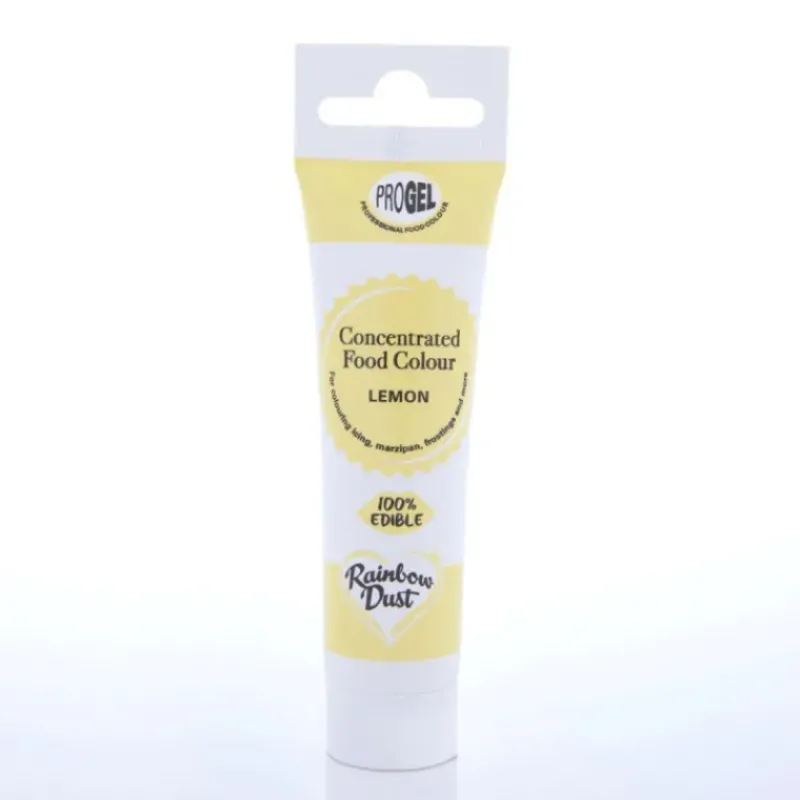 Colorants Alimentaires*RAINBOW DUST Colorant Alimentaire ProGel Jaune Citron 25g