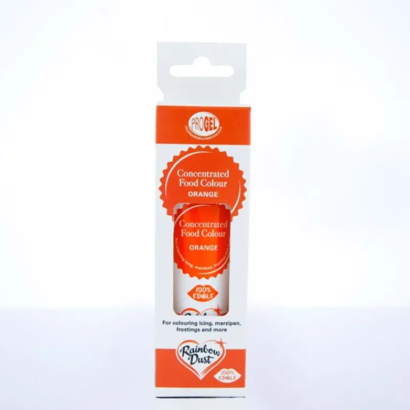 Colorants Alimentaires*RAINBOW DUST Colorant Alimentaire ProGel Orange 25g
