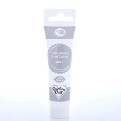 Colorants Alimentaires*RAINBOW DUST Colorant Alimentaire ProGel Gris 25g