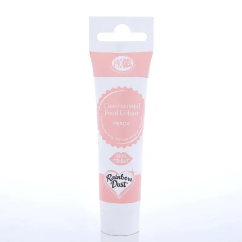 Colorants Alimentaires*RAINBOW DUST Colorant Alimentaire ProGel Pêche 25g
