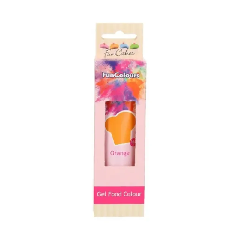 Colorants Alimentaires*FUNCAKES Colorant gel alimentaire Orange 30 g
