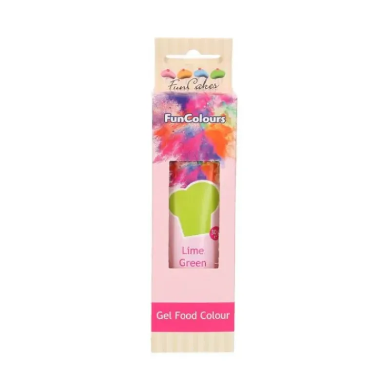 Colorants Alimentaires*FUNCAKES Colorant gel alimentaire Vert citron 30 g