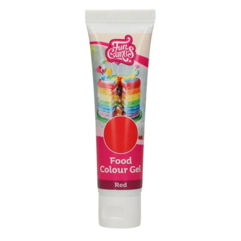 Colorants Alimentaires*FUNCAKES Colorant gel alimentaire Rouge 30 g