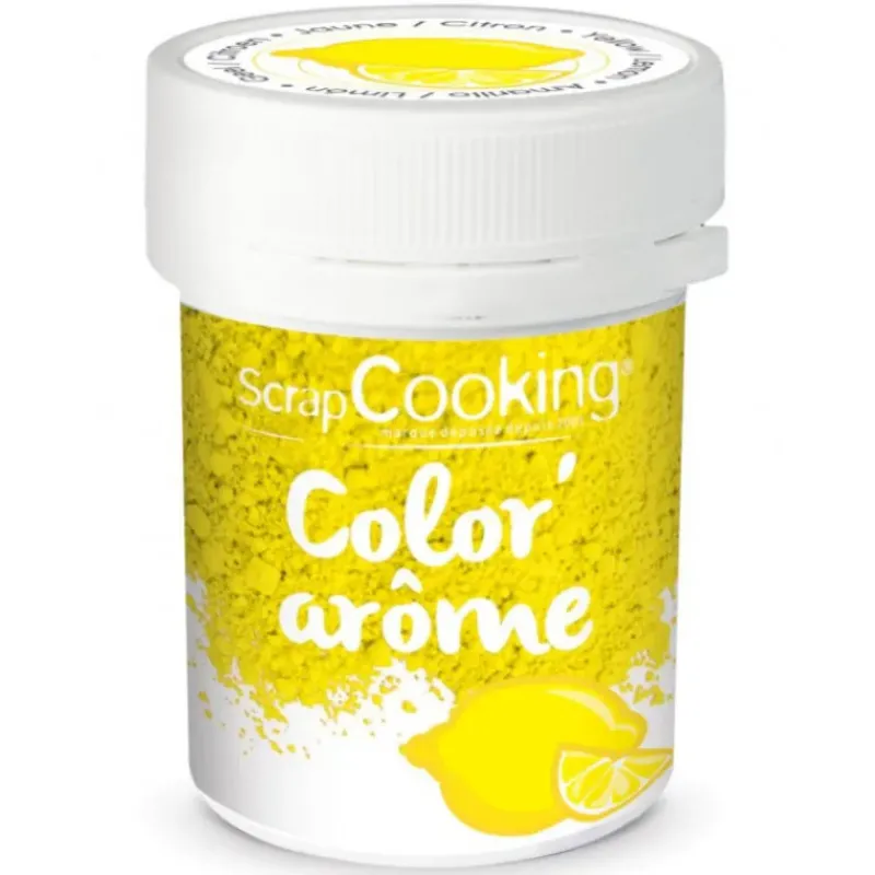 Colorants Alimentaires*SCRAPCOOKING Color'Arôme Jaune / Citron 10g