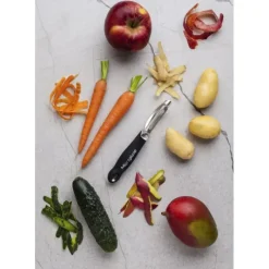 Eplucheurs, Dénoyauteur*MICROPLANE Économe à Lame Pivotante Specialty Noir