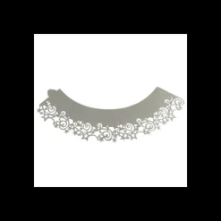 Décoration Gâteau|Moules En Papier*PME Contour Cupcakes Etoile Argenté (x12)