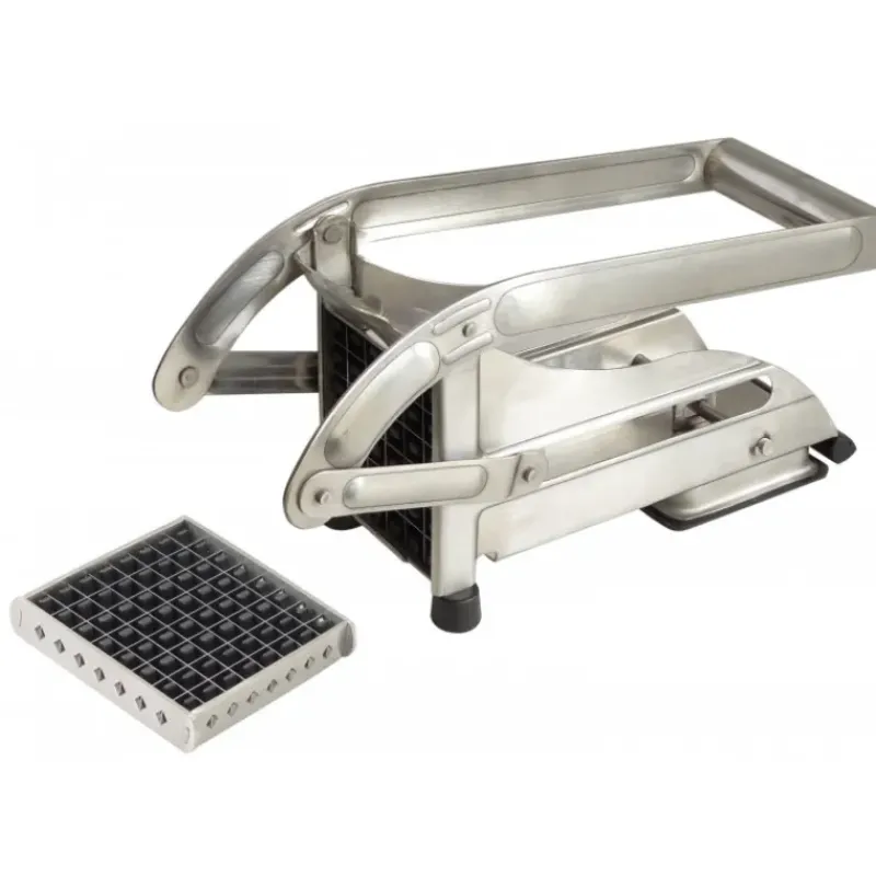 Coupe Frites*La Bonne Graine Coupe Frite Ménager Inox 2 grilles