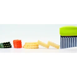 Coupe Légumes*IBILI Coupe Légume Inox Ondulé Vert 8 cm x H 10 cm