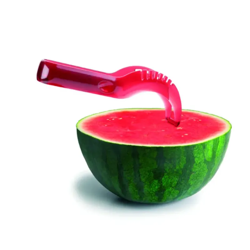 Coupe Fruits|Pince De Cuisine*IBILI Coupe Pastèque Plastique Rouge 22 cm