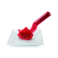 Coupe Fruits|Pince De Cuisine*IBILI Coupe Pastèque Plastique Rouge 22 cm