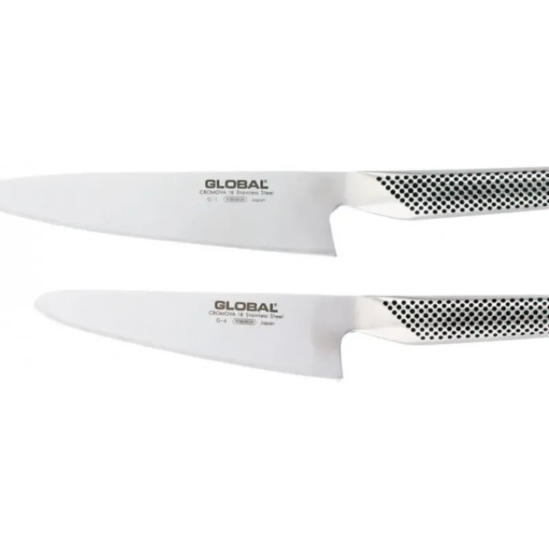 Couteau Japonais*GLOBAL Couteau à Découper 18 cm - Couteau Japonais