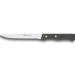 Couverts*SABATIER Couteau à Steak Cranté 11,5 cm Noir
