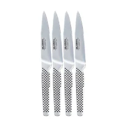 Couteau Japonais*GLOBAL Couteau à Steak 110 mm x4