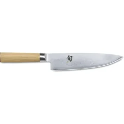 Couteau De Chef|Couteau Japonais*KAI Couteau de Chef 20 cm Shun Classic White Damas