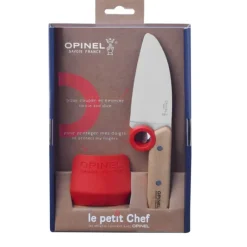 Couteau De Chef*OPINEL Couteau de Cuisine et Protège-doigts Le Petit Chef