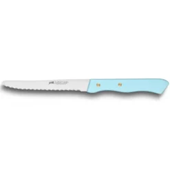 Couverts*SABATIER Couteau de Table Cranté 10,5 cm Turquoise
