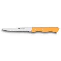 Couverts*SABATIER Couteau de Table Cranté 10,5 cm Orange