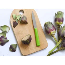 Couteau D'office*OPINEL Couteau d'Office 10 cm Cranté Vert Les Essentiels +