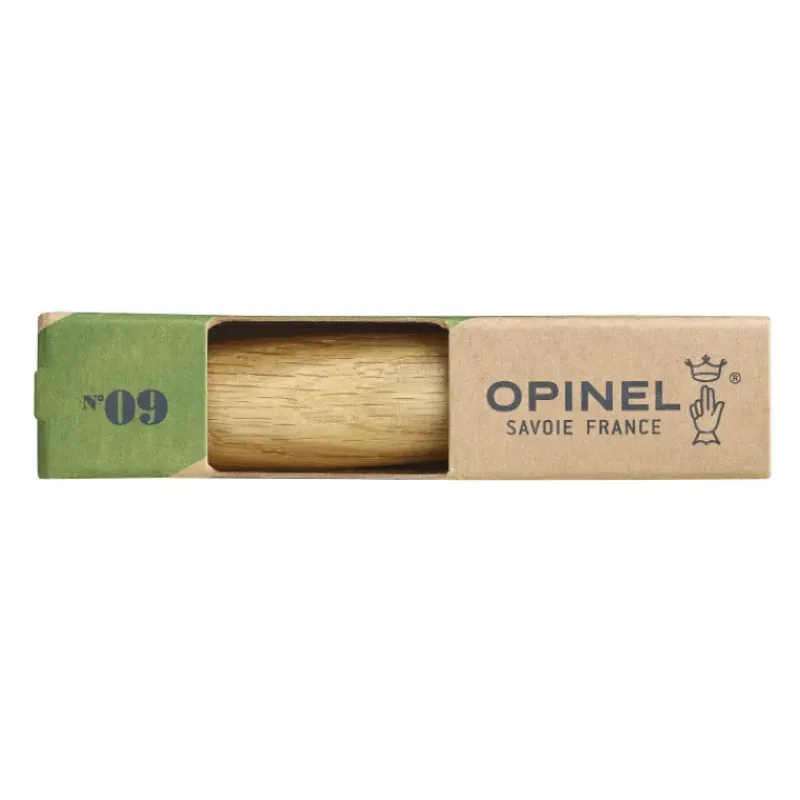 Couverts*OPINEL Couteau N°9 avec Manche en Chêne