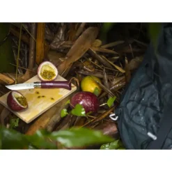 Couverts*OPINEL Couteau N°8 Baroudeur Grenat Colorama