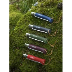 Couverts*OPINEL Couteau N°8 Baroudeur Grenat Colorama