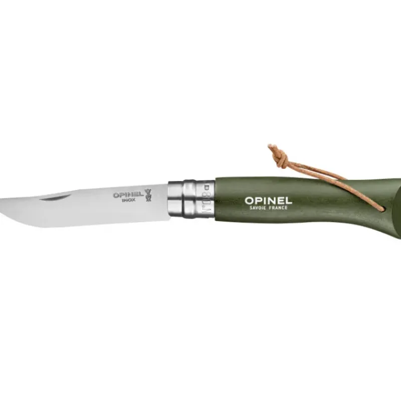 Couverts*OPINEL Couteau N°8 Baroudeur Kaki Colorama