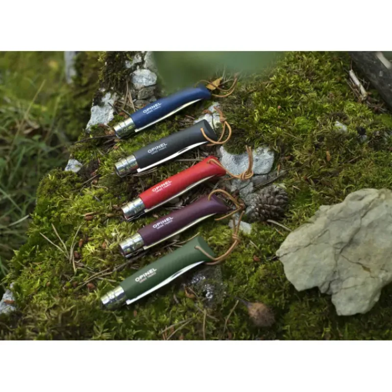 Couverts*OPINEL Couteau N°8 Baroudeur Kaki Colorama