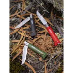 Couverts*OPINEL Couteau N°8 Baroudeur Rouge Colorama