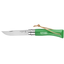 Couverts*OPINEL Couteau N°7 Baroudeur Vert Prairie Colorama