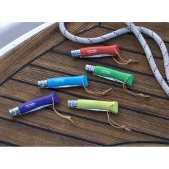 Couverts*OPINEL Couteau N°7 Baroudeur Vert Prairie Colorama